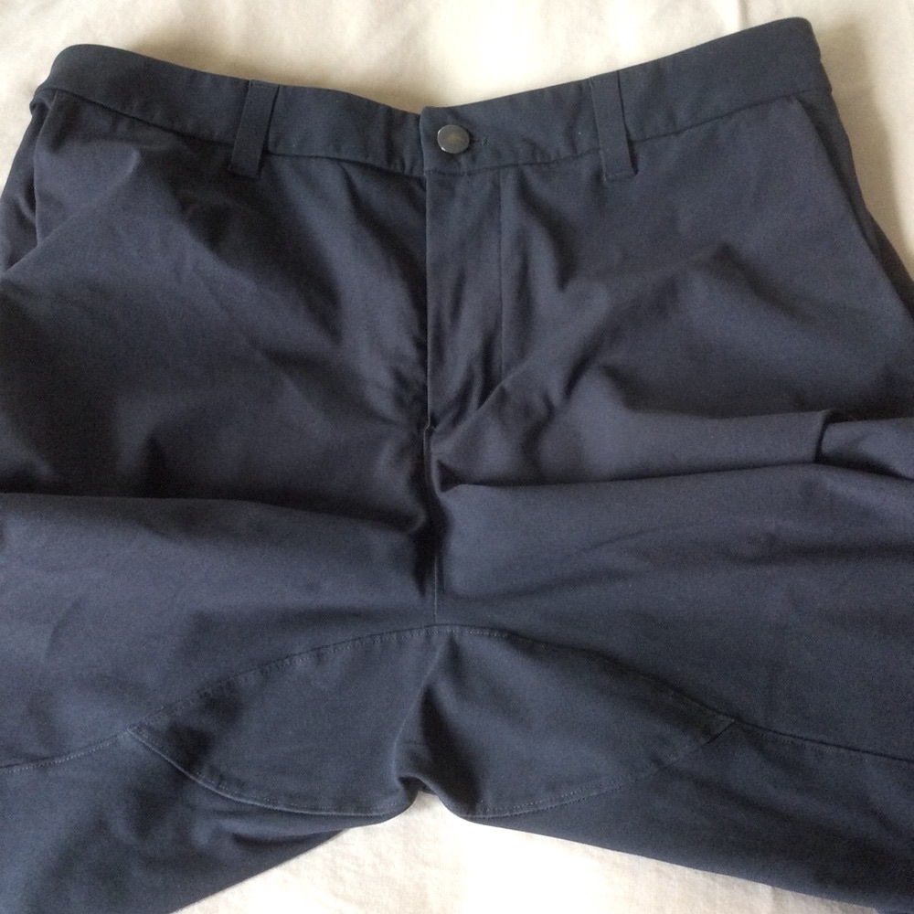 Lululemon Men’s Dark Gray Commissioner Shorts W32” INS 11” Activewear - Picture 4 of 12